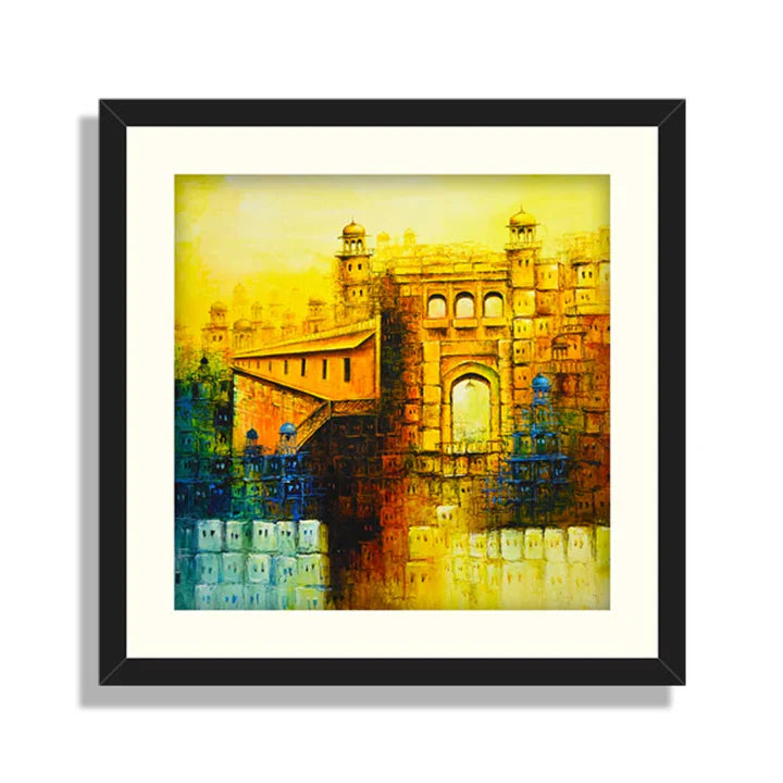 Set of 3 Historical Framed Art ZS_FR06