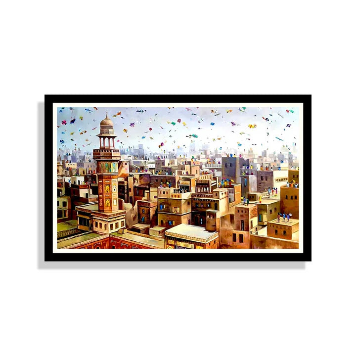 Set of 7 Historical Framed Art  ZS_FR31