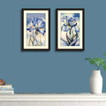 Set of 2 Floral Framed Art ZS_FR30