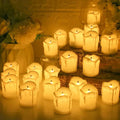 LED Candles for Shelves Decor SET OF 4 (PRODUCT CODE : ZS211)