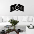 ALLAH MUHAMMAD BOOK DIAL CLOCK